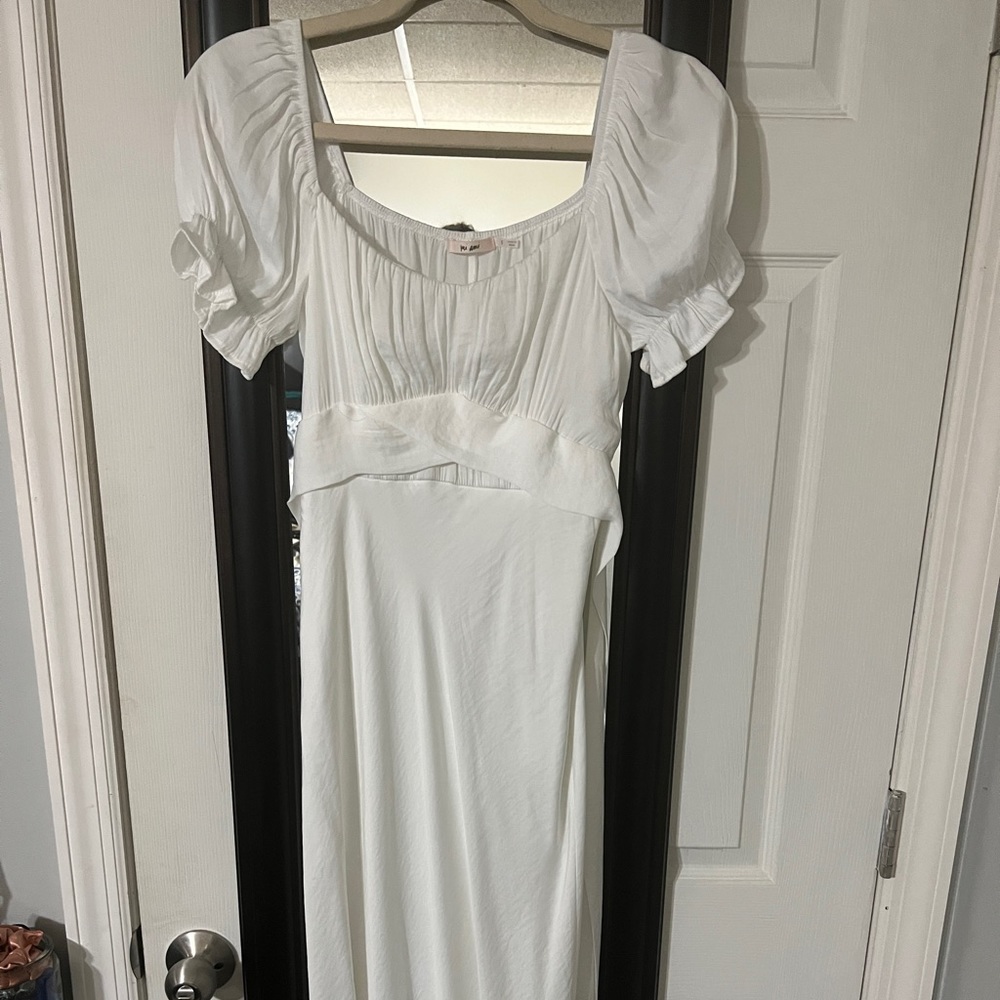 White dress, Size S